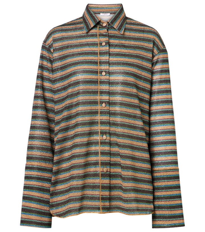 Photo: Oséree Lumière striped shirt