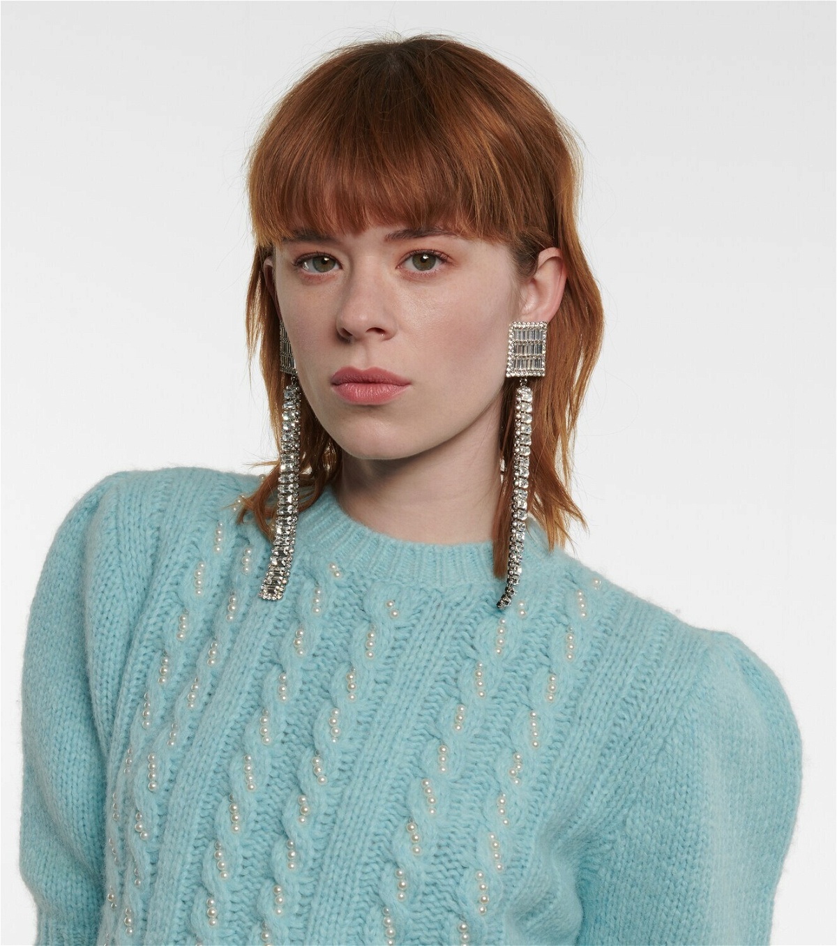 Alessandra Rich Crystal-embellished earrings Alessandra Rich
