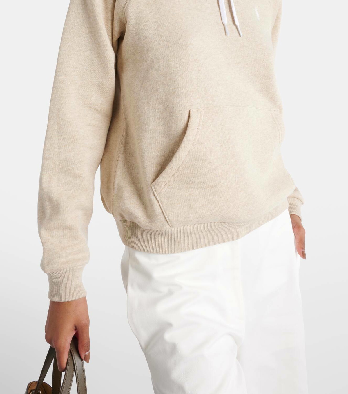 Polo Ralph Lauren Cotton-blend jersey hoodie