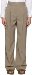 Theory Gray Pleated Trousers