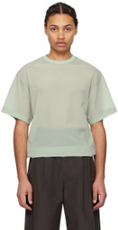AMOMENTO Green Drawstring T-Shirt