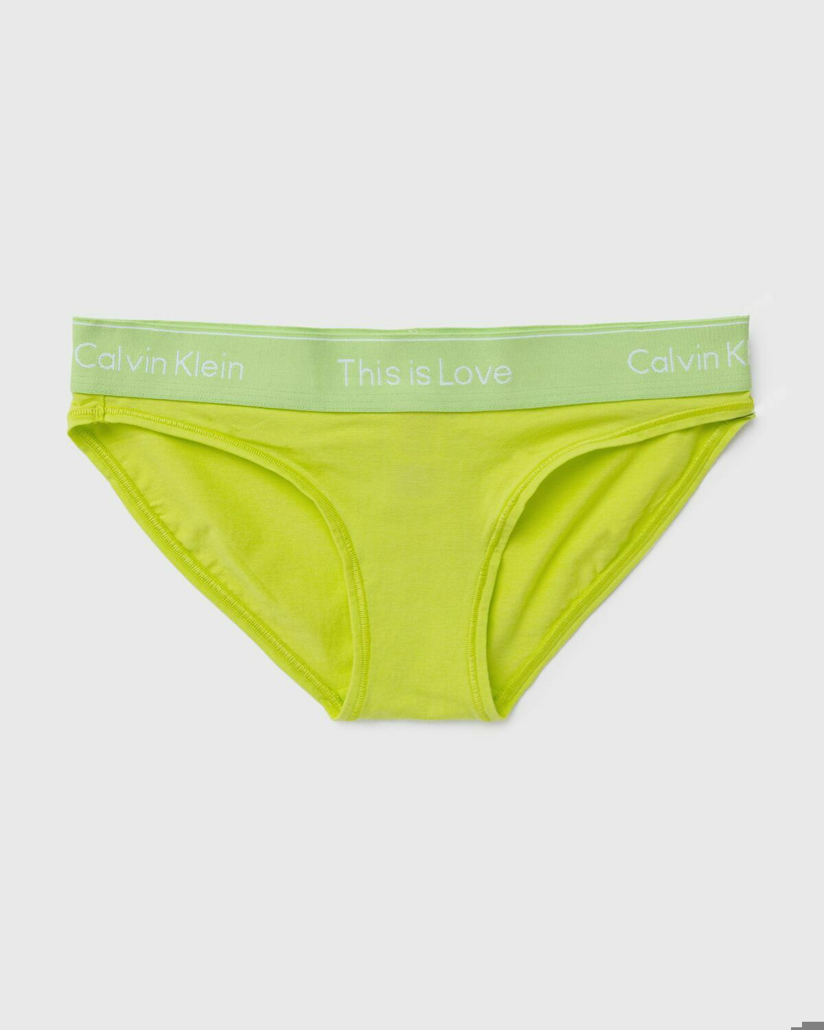 Calvin Klein Underwear Wmns Slip Yellow - Womens - Panties Calvin Klein  Underwear