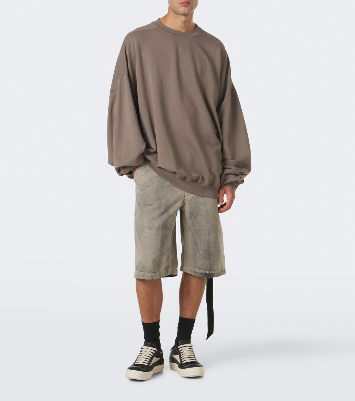 Rick Owens DRKSHDW Work denim shorts
