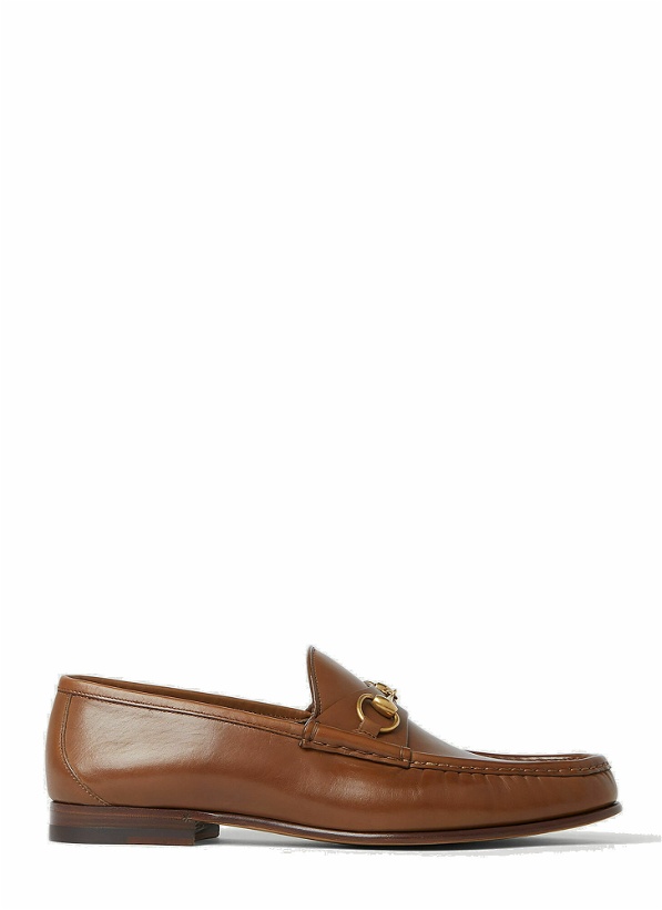 Photo: Gucci - Horsebit Loafers in Brown