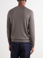 Mr P. - Wool Sweater - Brown