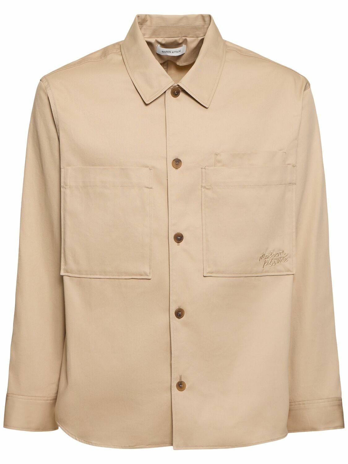 Photo: MAISON KITSUNÉ Cotton Comfort Fit Overshirt