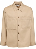 MAISON KITSUNÉ Cotton Comfort Fit Overshirt