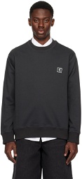Wooyoungmi Gray Graphic Sweatshirt