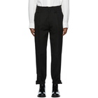 Ambush Black Wool Nikka Trousers