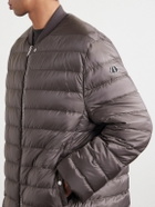 Rick Owens - Moncler Quilted Padded Shell Down Jacket - Brown