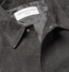 Officine Generale - Suede Jacket - Men - Gray