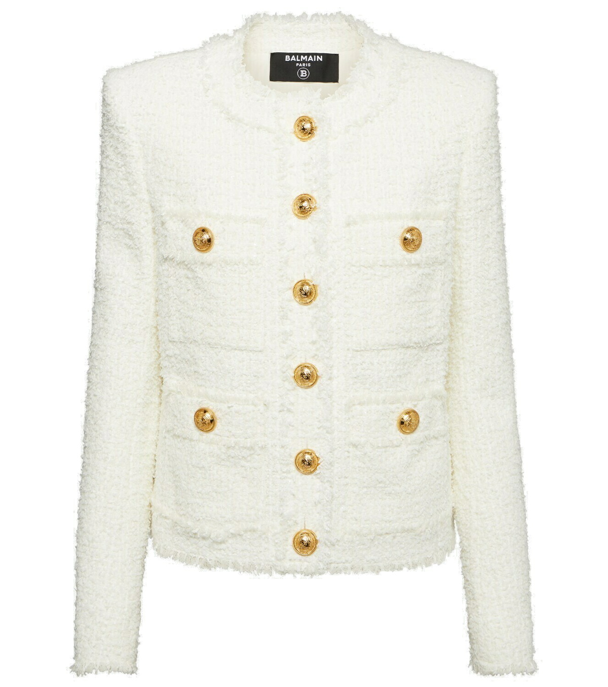 Balmain Embellished tweed jacket Balmain