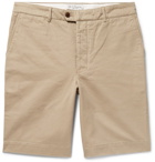 Officine Generale - Fisherman Cotton-Twill Shorts - Men - Beige