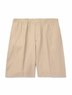 Zegna - Straight-Leg Linen Shorts - Neutrals