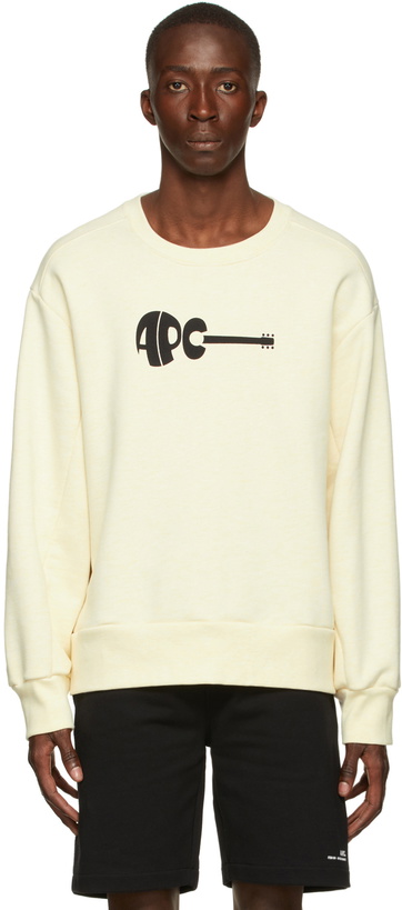 Photo: A.P.C. Yellow Jaheim Sweatshirt