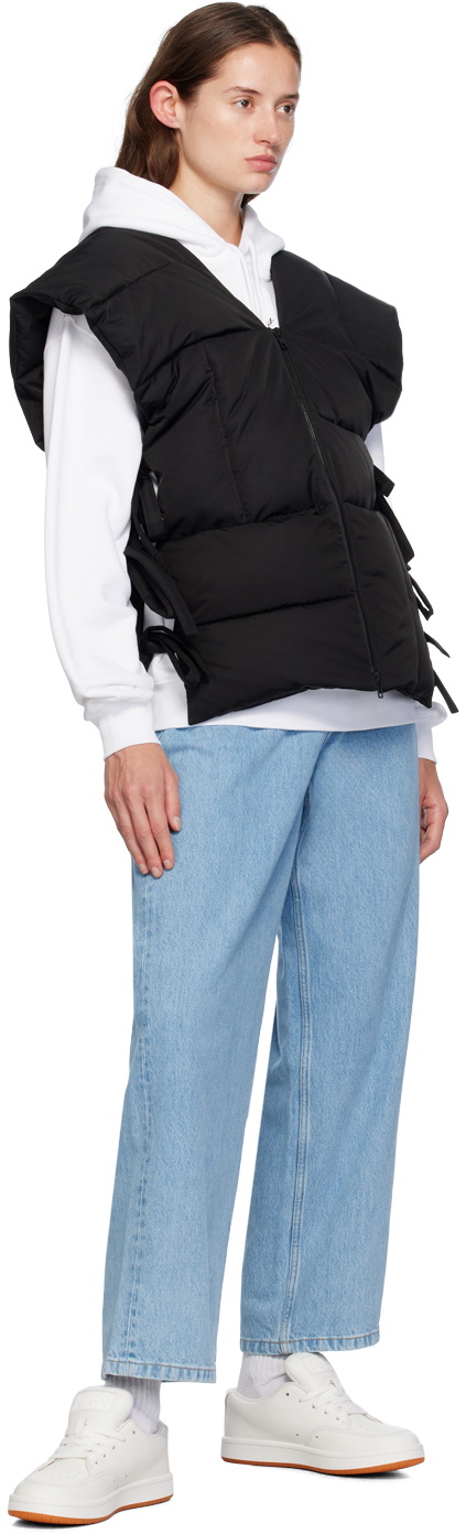 Kenzo Black Kenzo Paris Sleeveless Puffer Jacket