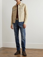 TOM FORD - Suede Jacket - Neutrals