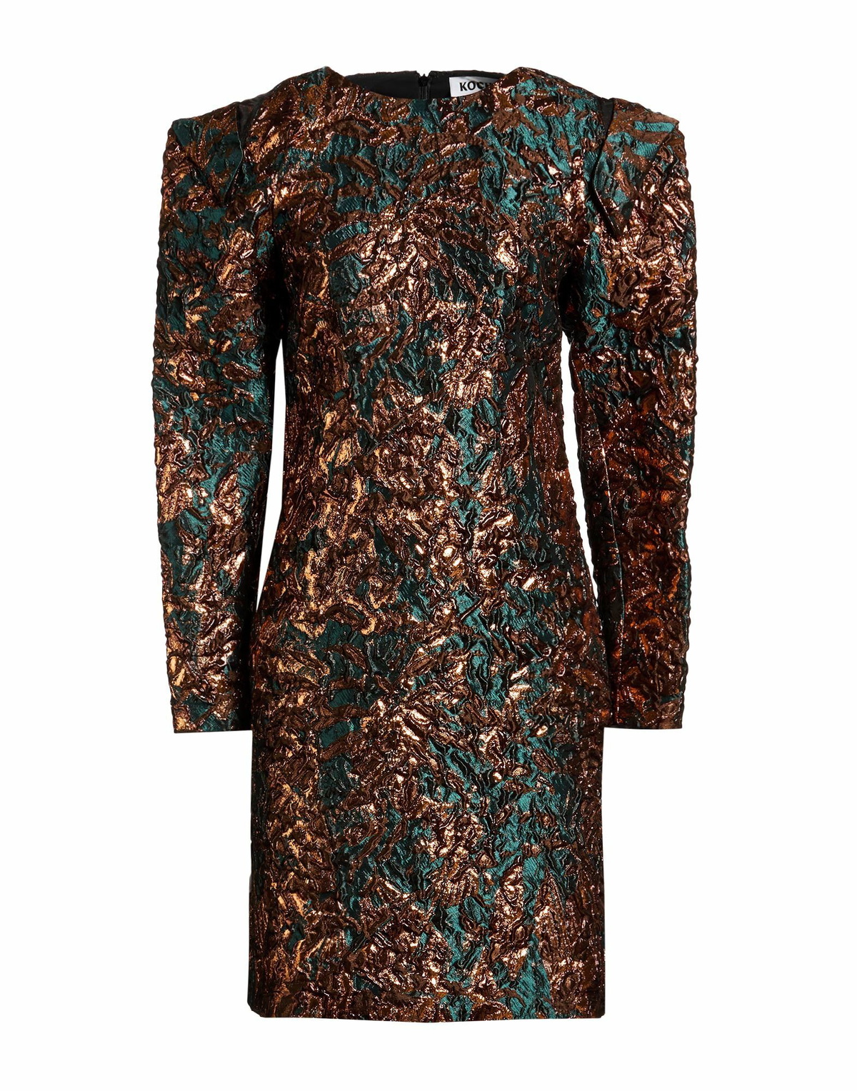 Koché Womens Mini dress Deep teal