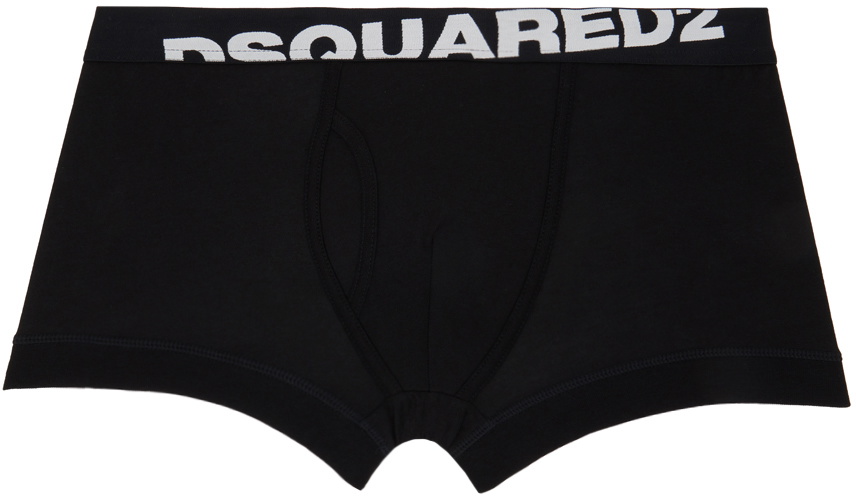Dsquared2 Two-Pack Black Boxer Briefs