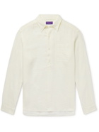 Ralph Lauren Purple label - Ryland Linen Half-Placket Shirt - Neutrals