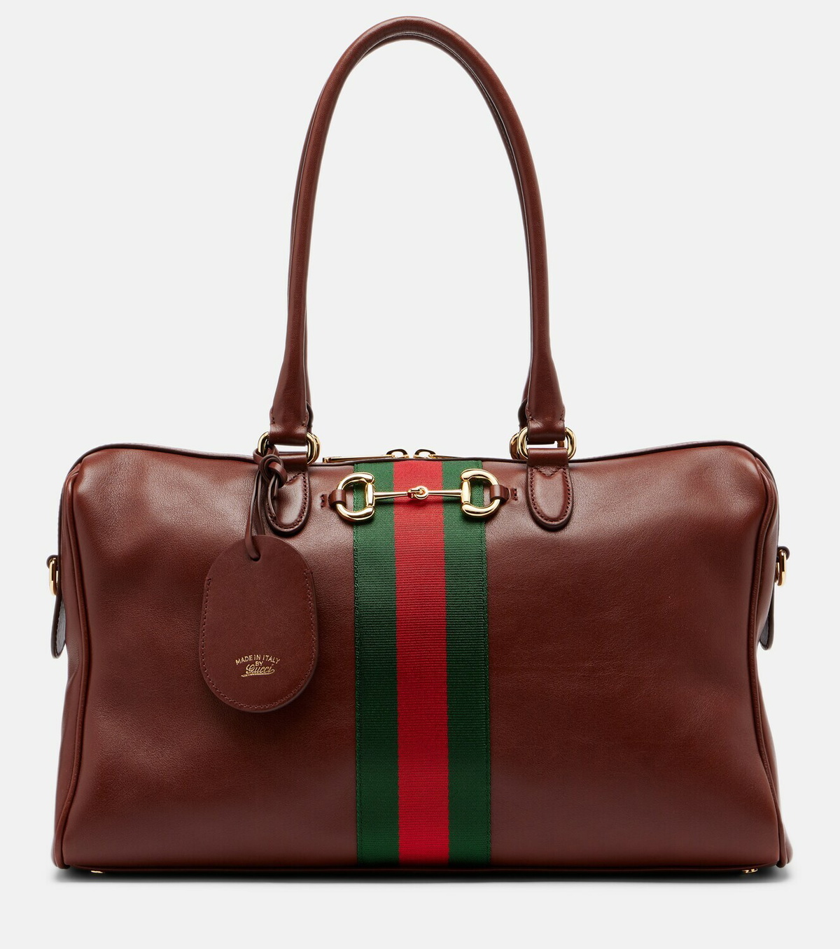 Gucci Borsetto Large leather bowling bag