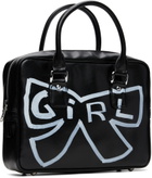 Comme des Garçons Girl Black Painted Bag