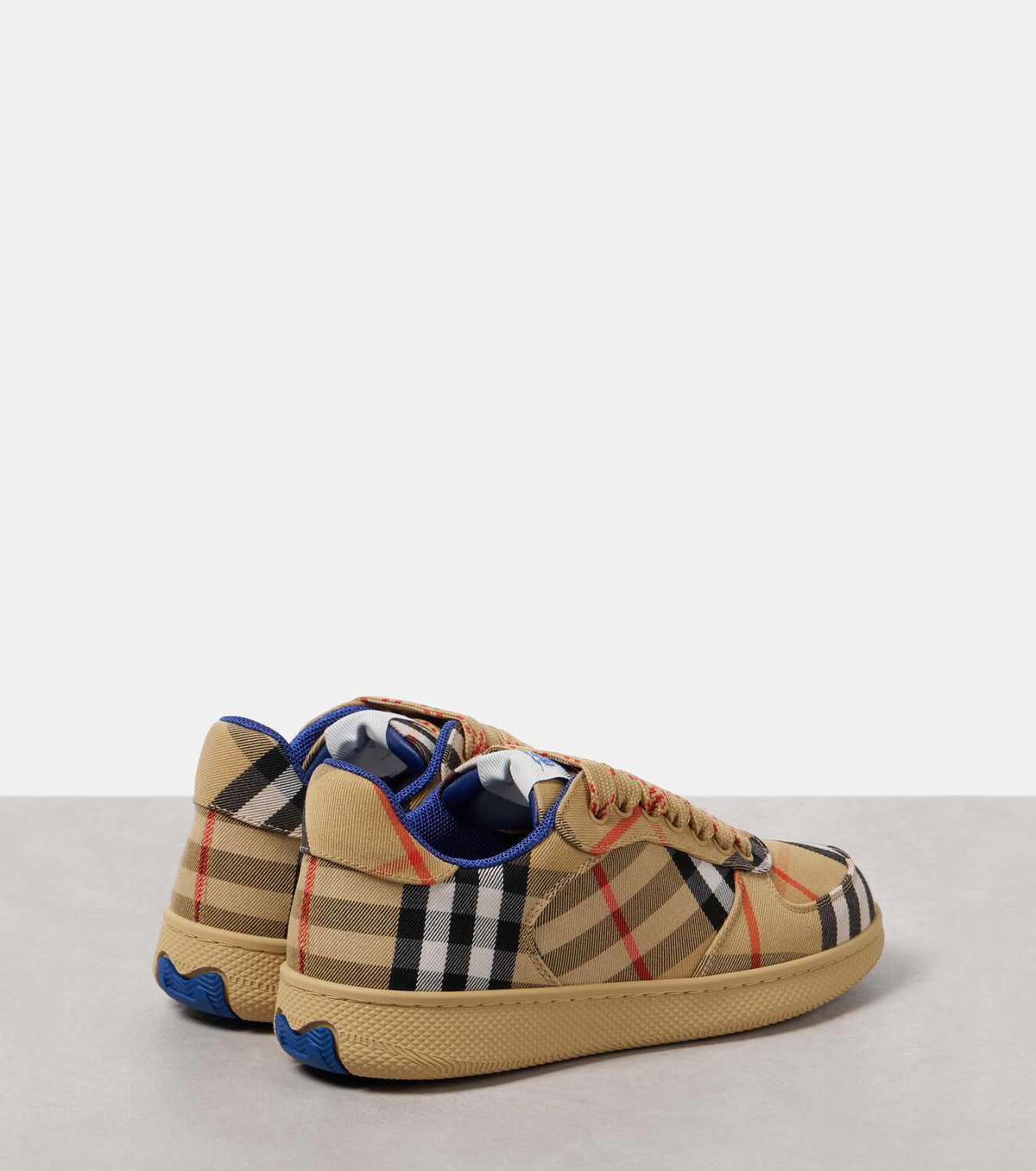 Burberry Burberry Check canvas sneakers