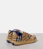 Burberry Burberry Check canvas sneakers