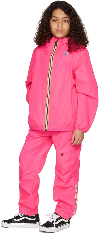 Photo: K-Way Kids Pink 'Le Vrai Edgard' Track Pants