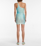 Missoni Mare Zig-zag knit drawstring miniskirt