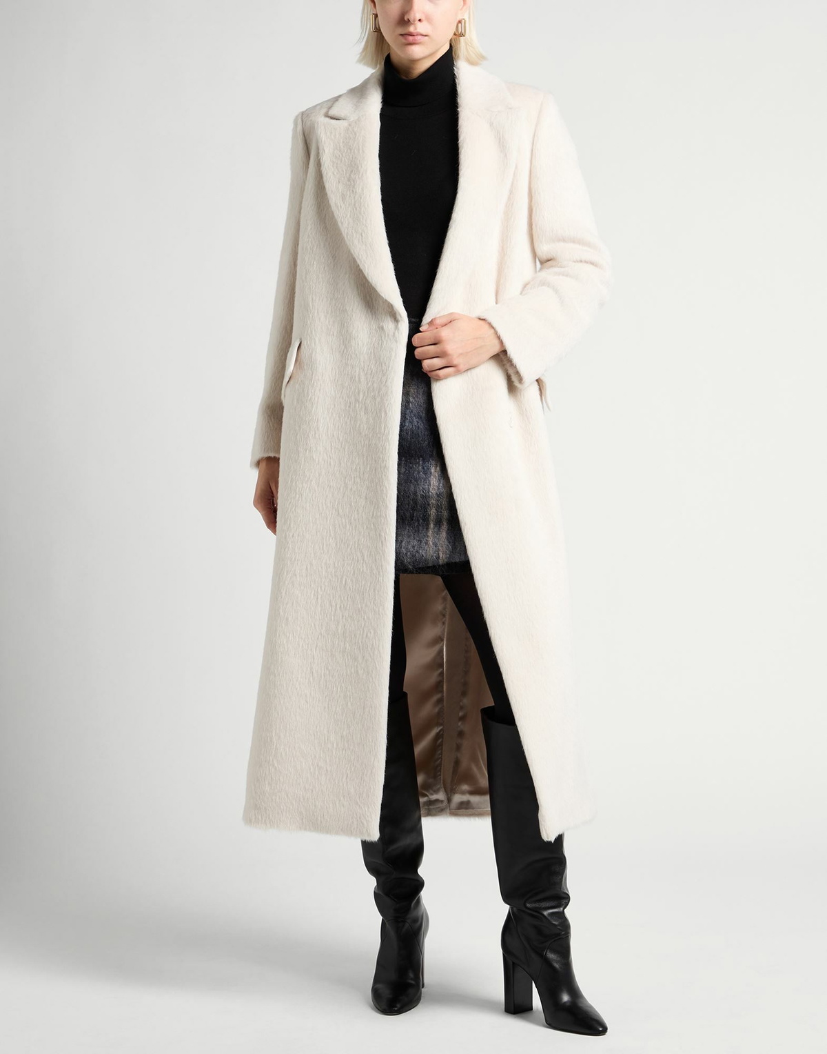 Peserico Womens Coat Ivory