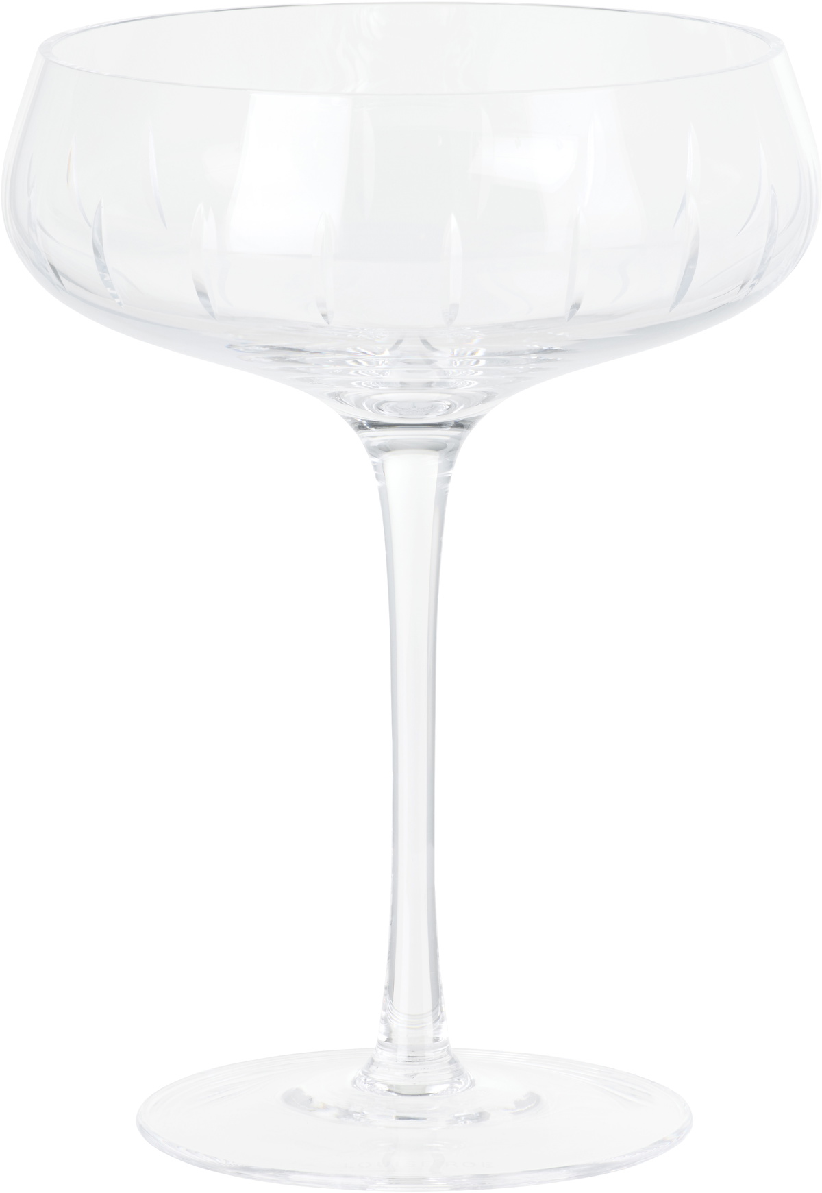 Louise Roe Single Cut Champagne Coupe