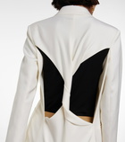 Loewe Cutout twist-detail blazer