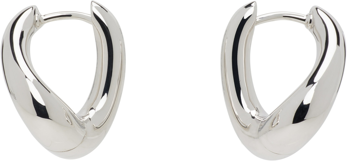 Tom Wood Twist Hoops Small Earrings