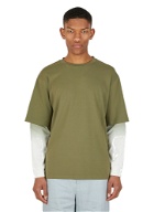 Men's Double T-Shirt in Green