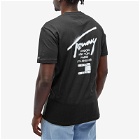 Tommy Jeans Men's Classic Spray T-Shirt in Black