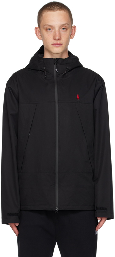 Photo: Polo Ralph Lauren Black Hooded Jacket