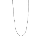 Mikia Men's Mask Cord Necklace in Hematite