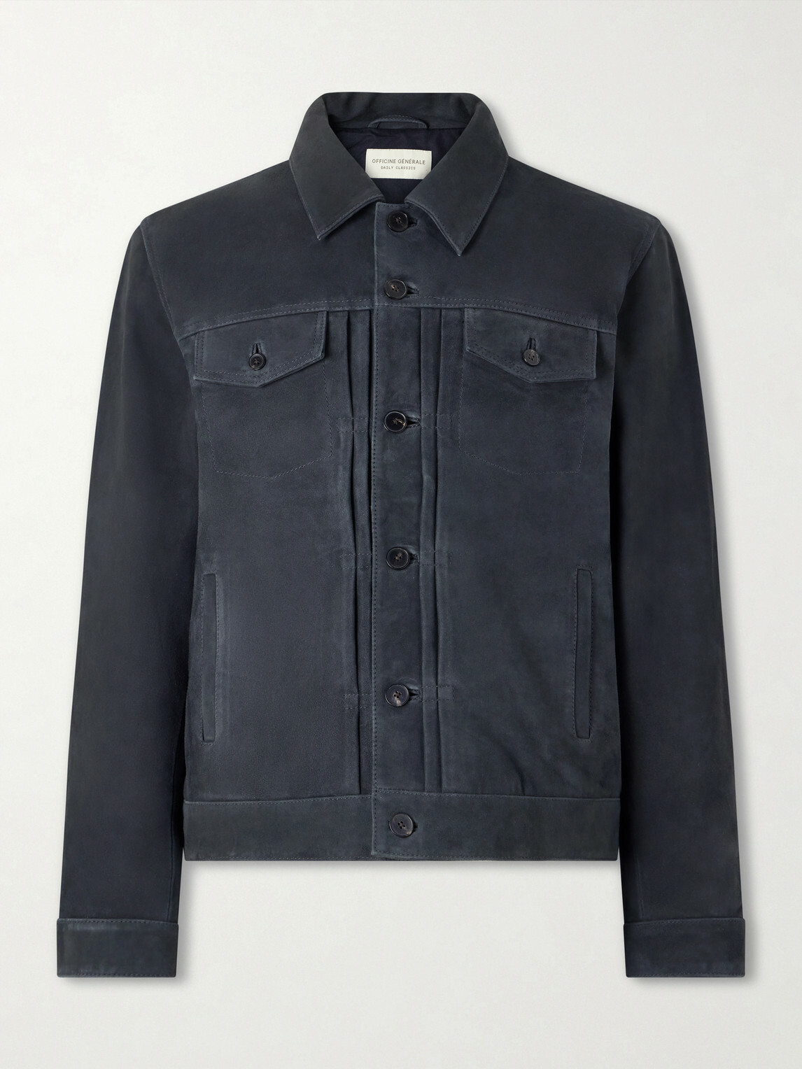 Officine Générale - Liam Suede Jacket - Black