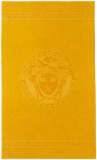 Versace Yellow Medusa Bath Towel