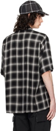 the Shepherd UNDERCOVER Black & Gray Check Shirt
