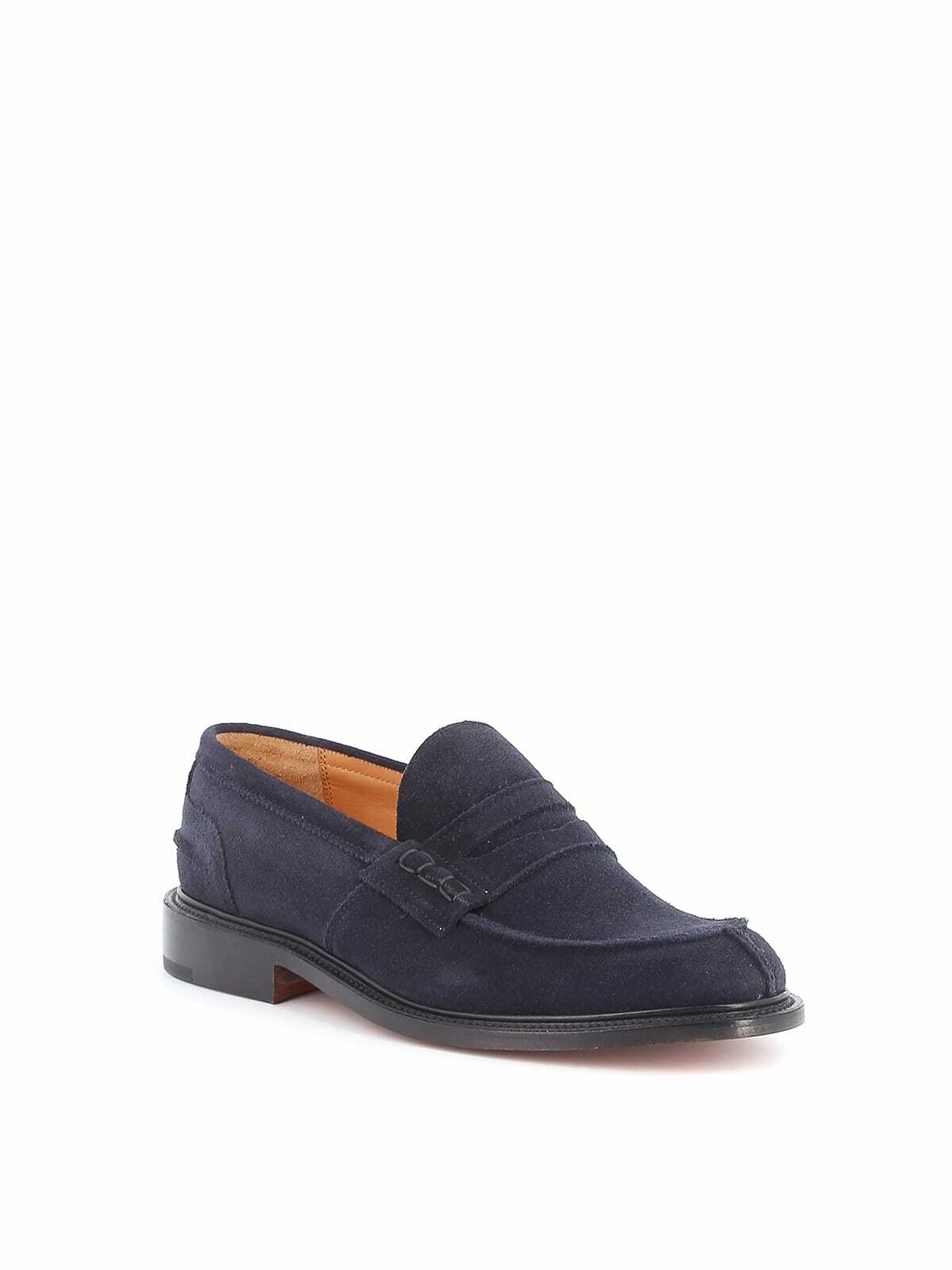 Tricker's James Penny Loafer Suede