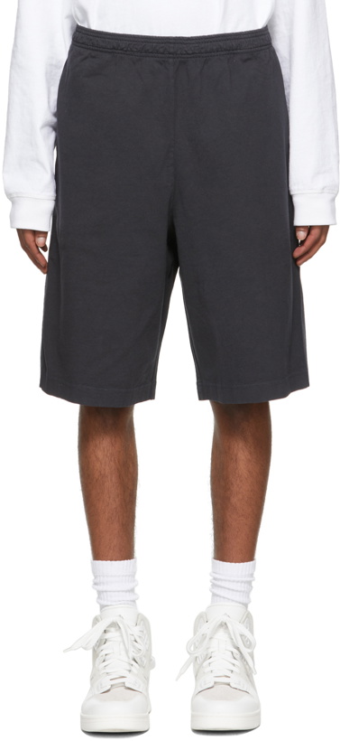 Photo: Acne Studios Black Elasticized Shorts