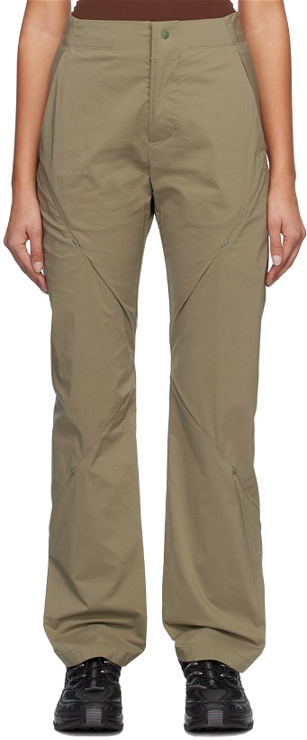 Photo: POST ARCHIVE FACTION (PAF) Green Technical Trousers