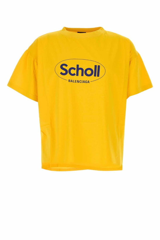 Photo: Balenciaga Yellow Cotton Oversize T-shirt