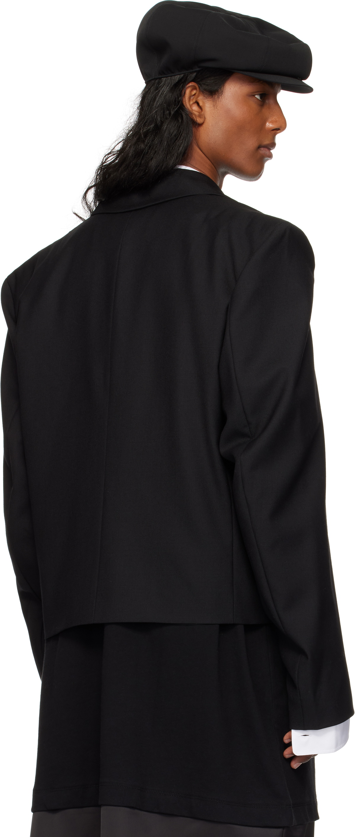 VAQUERA Black Slouchy Blazer