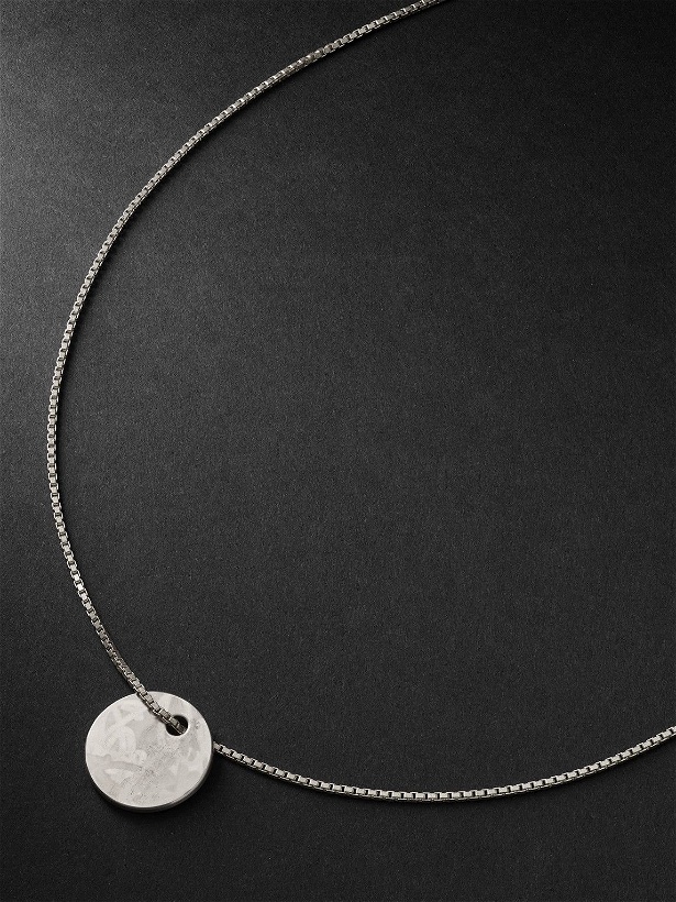 Photo: Alice Made This - Dot Silver and Steel Pendant Necklace