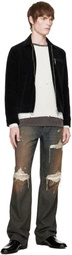 Second/Layer Black Loco Dice Jacket