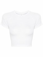 Lululemon White Swiftly Tech Crop Top