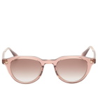 Lunetterie Générale Enfant Terrible Sunglasses in Terra Crystal/Champagne 